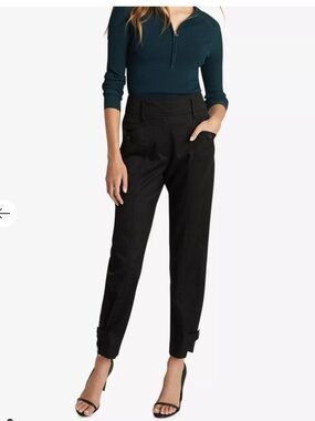 Reiss Lexi Zip Neck Knitted Top